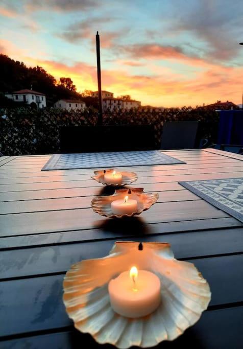 Ferienwohnung La Terrazza Sul Golfo Dei Poeti Con Vista Mare Pitelli Exterior foto