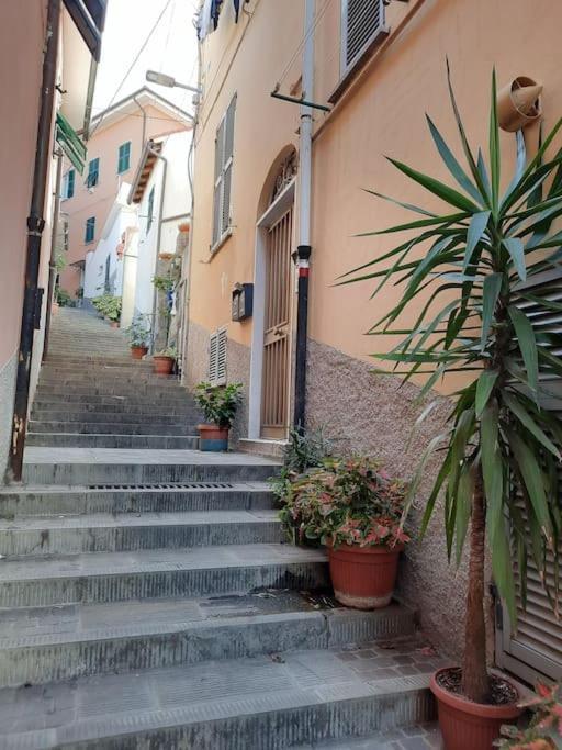 Ferienwohnung La Terrazza Sul Golfo Dei Poeti Con Vista Mare Pitelli Exterior foto